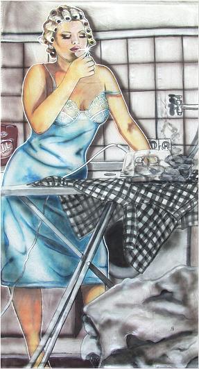 ironed your shirt and  did not take care ... oh baby baby - Frau in Kche, Frau in Waschkche, Frau macht Wsche, Wsche waschen, Frau wscht, Frau bgelt, waschen, bgeln, Bgeleisen, Waschkche, Waschmaschine, Lockenwickler, Unterhemd, Mnnerhemd, Wscheberg, Wscheberge, Lockenwickler, Zigarette, Waschmittel, Putzen, Hausfrau, Hausfrauen, Hausputz, Haus putzen, Staubsauger, Staubsaugerin, Staubsaugen, staubwischen, staub wischen, staub saugen, teppe wischen, wischen, putzfrau, erotische putzhilfe, emanzipation, kochen, kinderkriegen, arbeit, hausarbeit, hausarbeiterin, haussklavin, skalvin, angekettet an gesellschaftliche Vorstellungen, Hausfrau und Mutter, doppelbelastung, Brittaney Spears, Brittney Spears